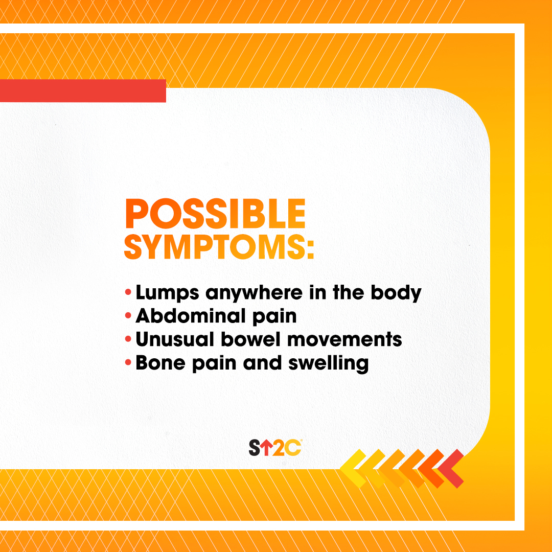 This #SarcomaAwarenessMonth, we Stand Up for those affected by the disease. ❤️ Keep reading to learn the risk factors and symptoms. #StandUpToCancer