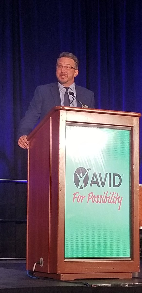 AVID conference in Baltimore. Our district leader, Mike Barberesi is a speaker!