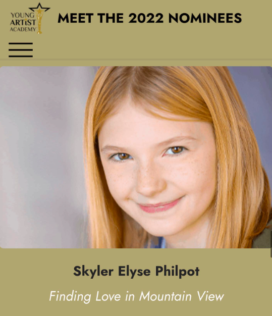 DGAmodels's tweet photo. Congratulations to DGA Alum Skyler on her Young Artist Academy™ Award Nomination!

Reach out to us TODAY at 1-888-642-STAR or go online to https://t.co/RuH7Ax7JtV to schedule an audition to join the DGA Family! https://t.co/YabqIqD4yb