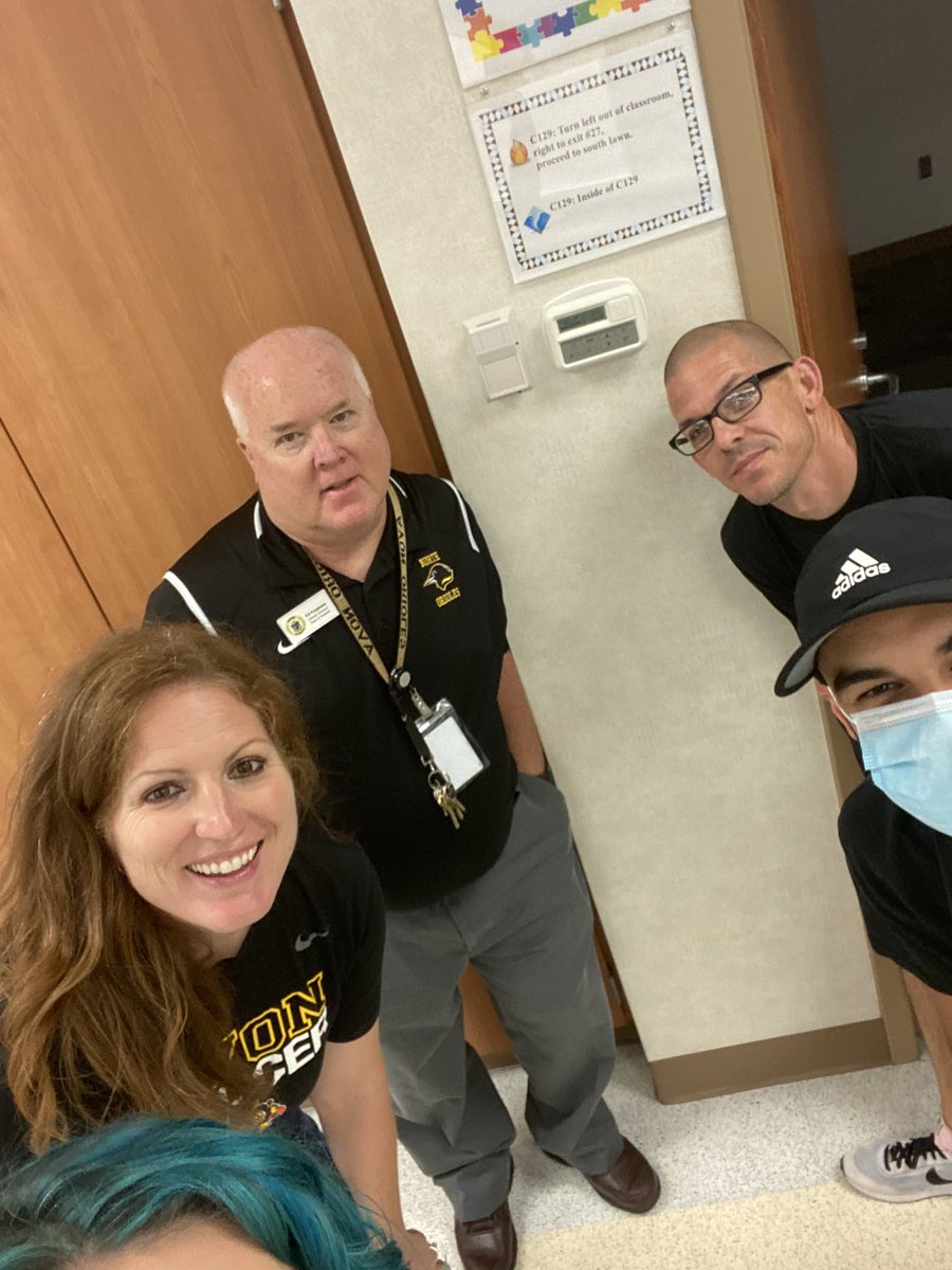 ELBrownEnglish's tweet photo. @avonnorth1  The shortest shouldn’t be in charge of the camera!  You can see the corner of the diversity statement! https://t.co/M2DK7gdvwo