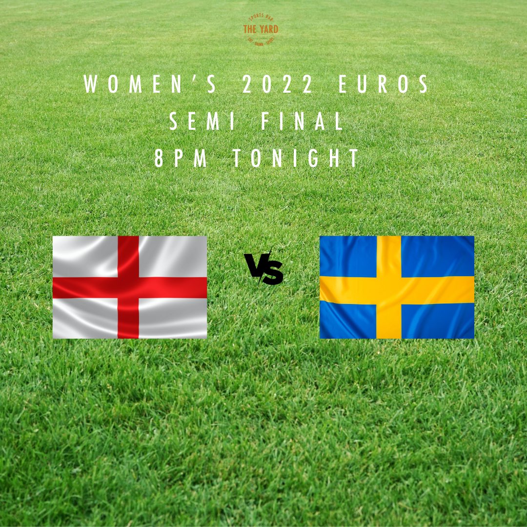 A peak audience of 7.9 million tuned in, on the BBC, last week to watch England beat Spain!  🤩 

Join us, live from 8pm and it’s a free drink with EVERY burger night too👍

Come on England 🏴󠁧󠁢󠁥󠁮󠁧󠁿 🙌🙌
#WHAT A GOAL #englandlionesses #sportsbar #ilkley #EURO2022 #EnglandvsSweden