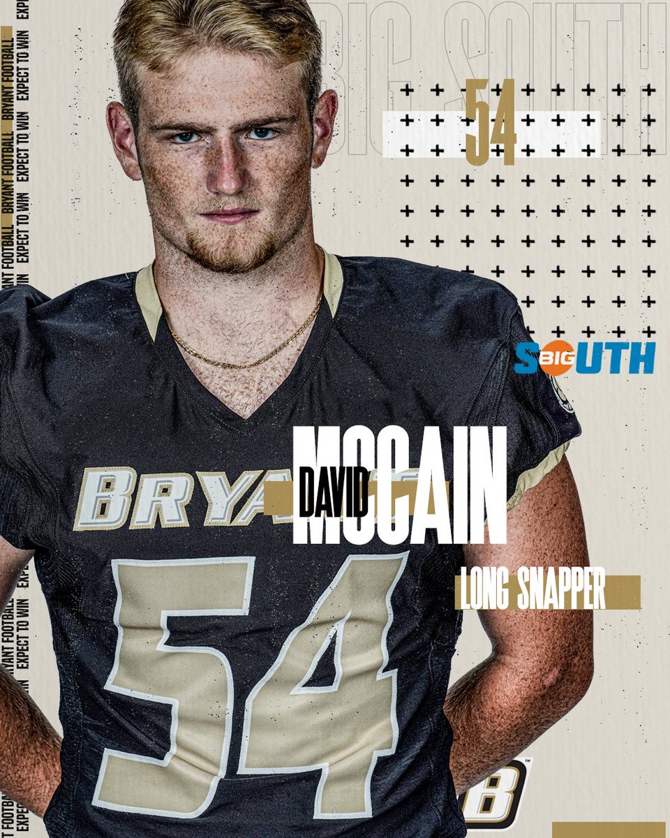 BryantUFootball's tweet photo. Congrats to David McCain and David Zorrilla on earning honorable mention preseason honors from #BigSouthFB. https://t.co/caIu63DToW