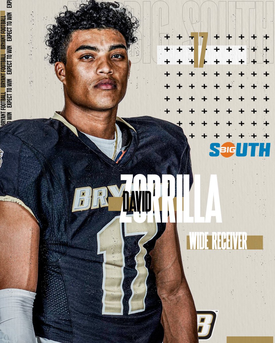 BryantUFootball's tweet photo. Congrats to David McCain and David Zorrilla on earning honorable mention preseason honors from #BigSouthFB. https://t.co/caIu63DToW