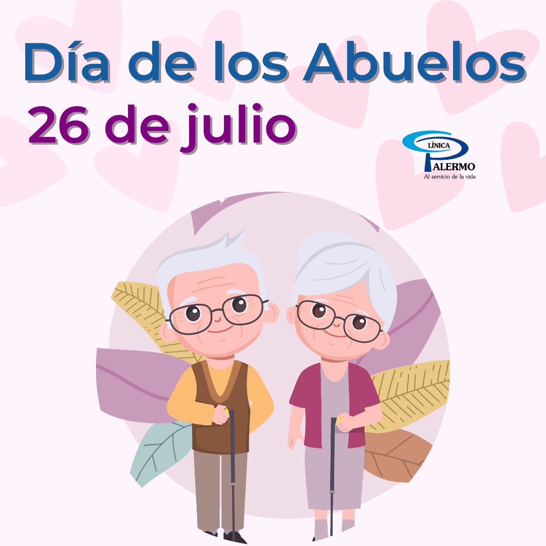 Este es un día conmemorativo y su intención es reivindicar una de las figuras más importantes de nuestras familias: Abuelas y Abuelos GRACIAS 💙 por inspirarnos a través de sus historias, por el amor desinteresado y por querer protegernos siempre.
