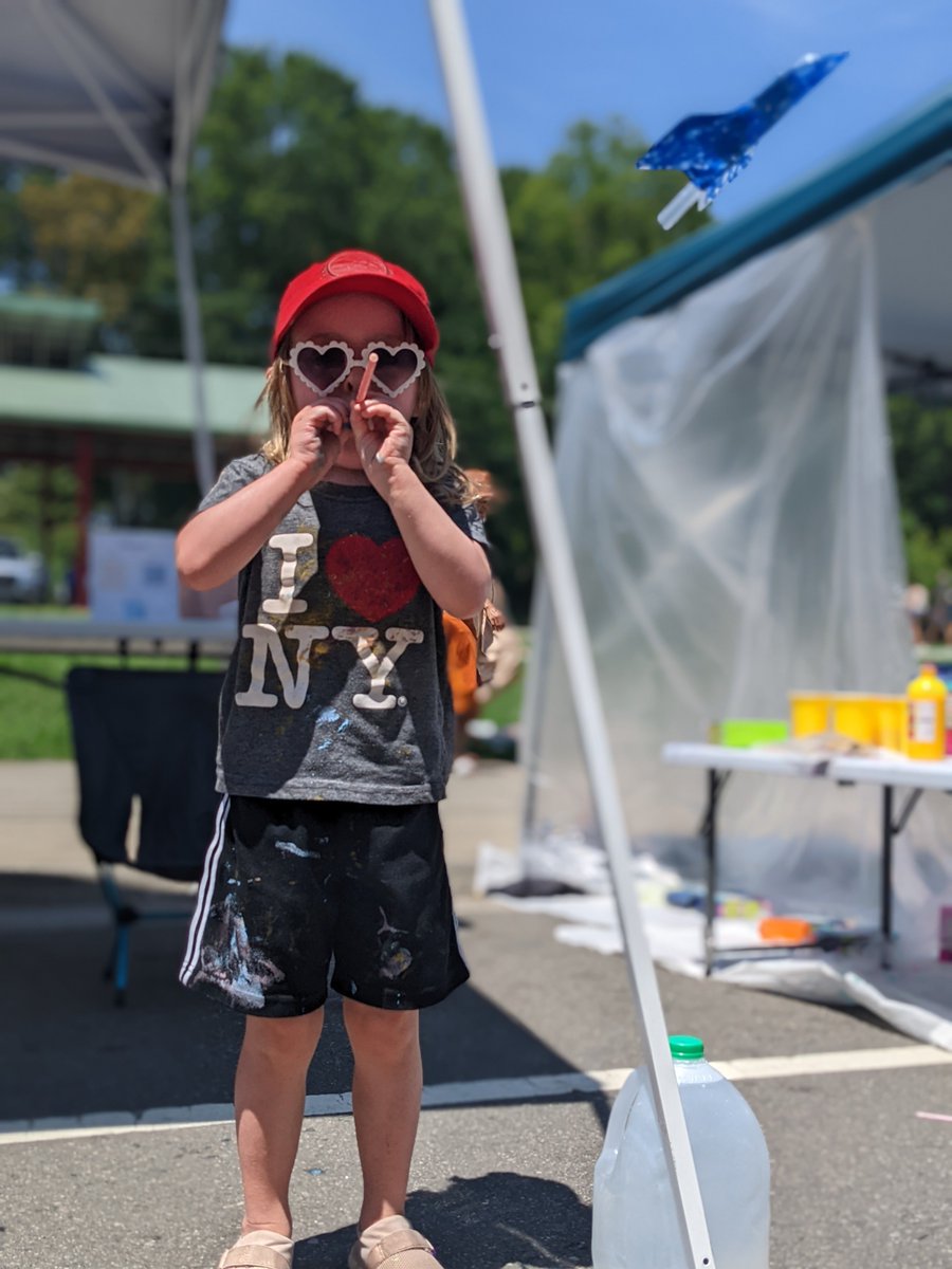 makeracademync's tweet photo. Our Rocket Launch activity is always such a hit! 🚀

During this activity we encourage iterative design! Kids make their rockets, test how far they go, make improvements to their design and launching techniques and try again! We aim for improvement and not perfection. https://t.co/AWe5Bfxjf3