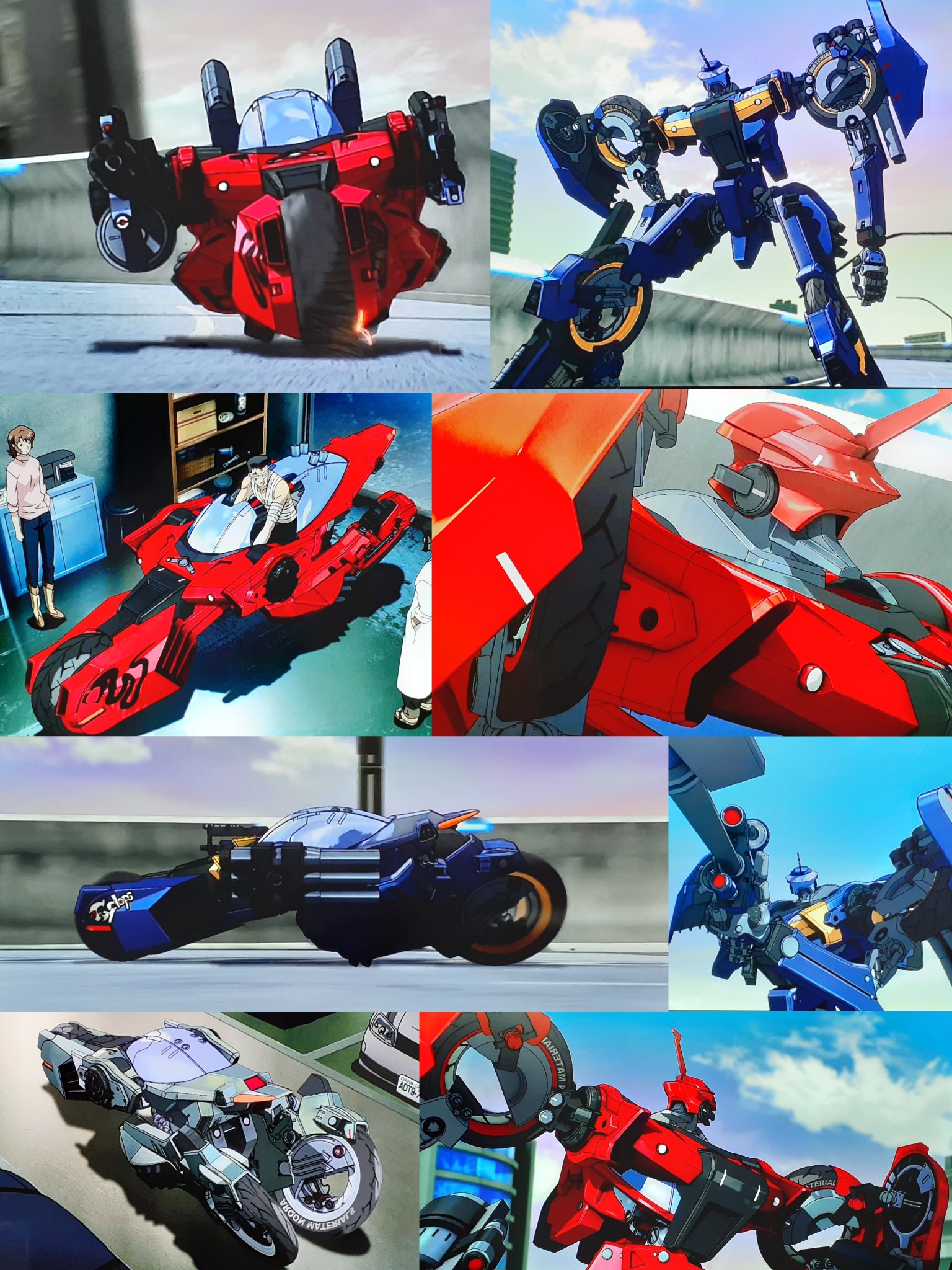 コージー ヴァイパーズ クリード マニユーバブレード メガゾーンのガーランド同様 荒牧さんの単車変形ロボ最高 T Co Xpgjbwhcq9 Twitter