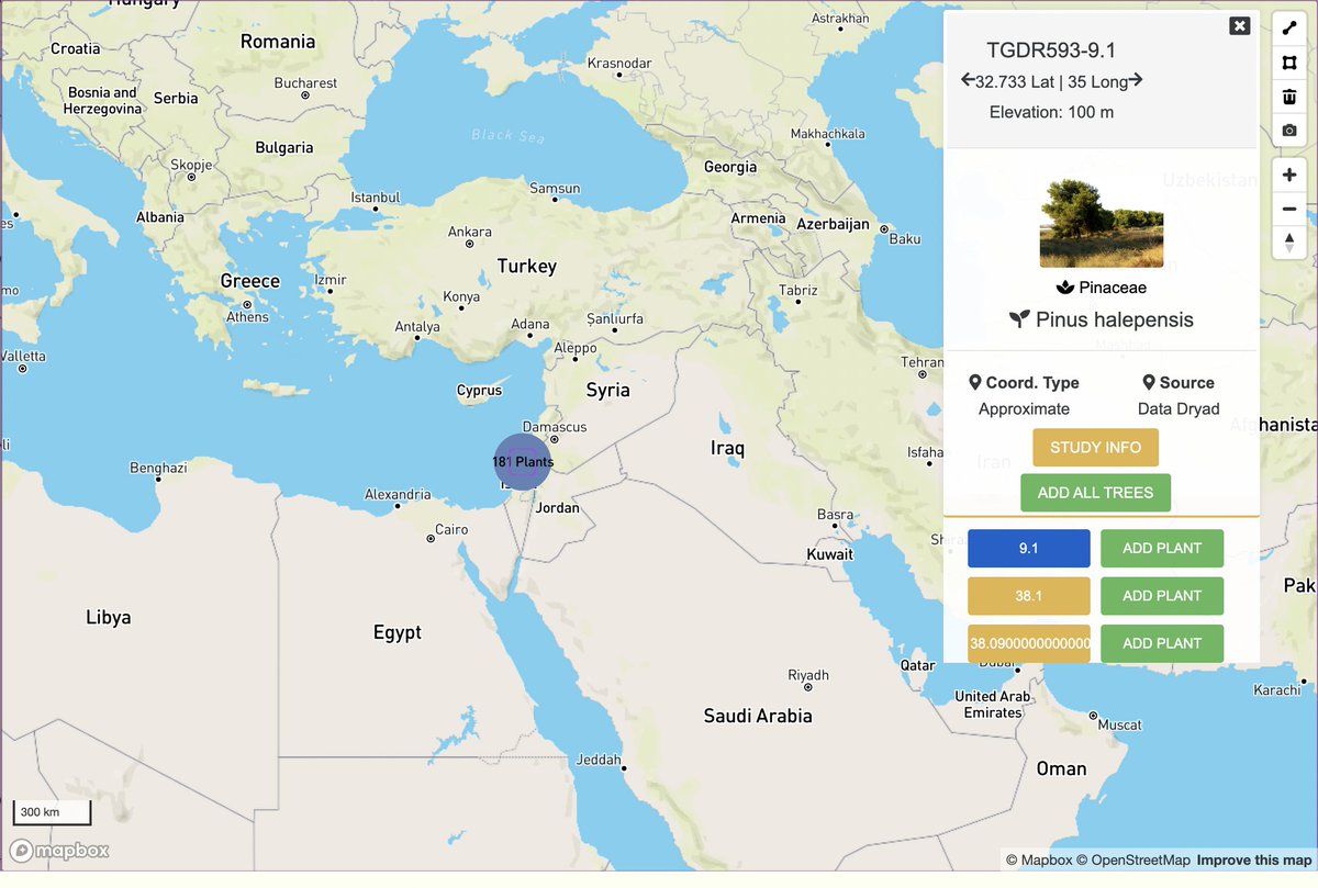 TreeGenes's tweet image. FEATURED STUDY: #GeneticStructure of a naturally regenerating post-fire #seedling population: Pinus halepensis as a #CaseStudy
By: Anna Gershberg, Gidi Ne&apos;eman, and Rachel Ben-Shlomo of @UofHaifa 
#TGDR593 has 181 #plants available in #CartograPlant:
treegenesdb.org/cartogratree?a…