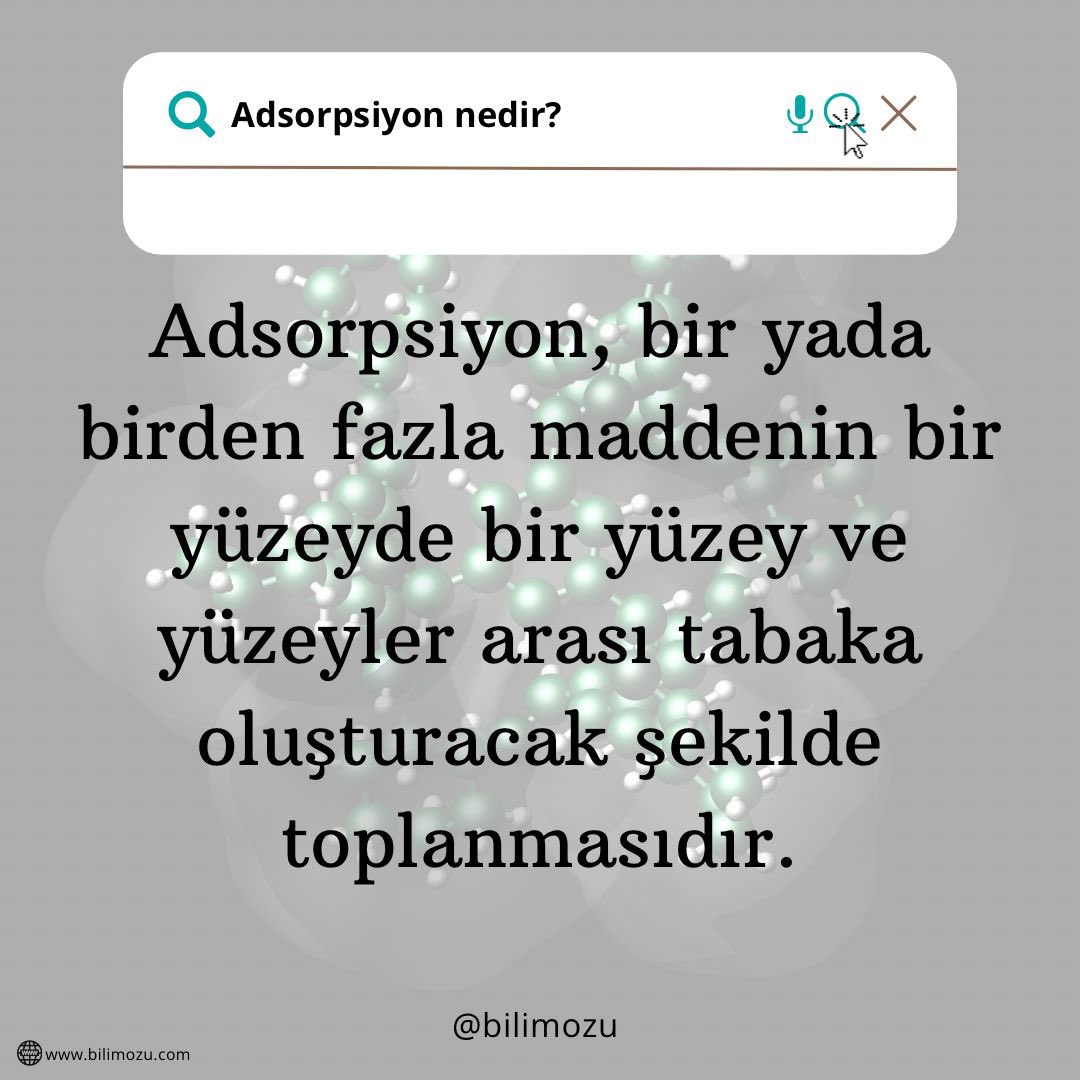 Adsorpsiyon Nedir?