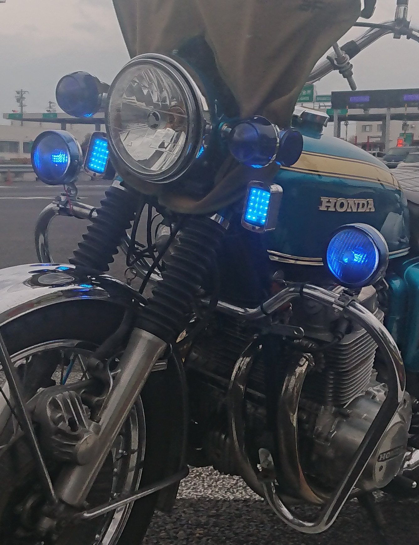 cb750four k0外装 名古屋仕様 フォグランプ付き