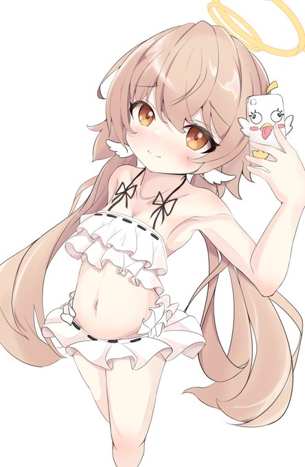 自撮りヒフミちゃん #ブルアカ 