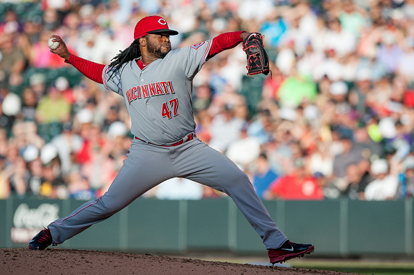 LanceMcAlister's tweet photo. OTD 2015: 
#Reds deal Johnny Cueto to  Royals for three pitching prospects, Brandon Finnegan, John Lamb and Cody Reed. 
The three would go a combined 
17-41 with a 5.08 in 473 innings with the Reds. https://t.co/yfSvRzHvp3