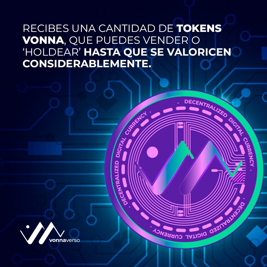 ¿Ya conoces todos los beneficios que tendrás por ser dueño de tu NFT? 🤩  
Aquí te contamos por qué es hora de hacer parte de VonnaVerso. 📲🌌
#mundodigital #vonnaverso #metaverso #ntf #nfts #activosdigitales #economiadigital #juegosenblockchain #blockchain #criptomonedas #crypto