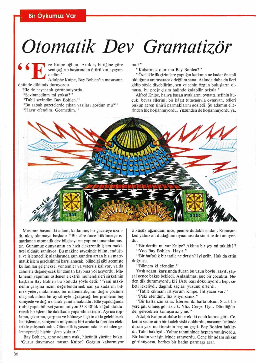 erengy's tweet photo. @SzassTam @say_cem Roald Dahl'ın The Great Automatic Grammatizator adlı öyküsünden bahsediyorsunuz sanırım. Commodore dergisinin 14. (Nisan 1987) sayısında yayımlanmıştı. Şuradan okunabilir: https://t.co/9tWWkgXoFO https://t.co/G3YnZTD2Tw
