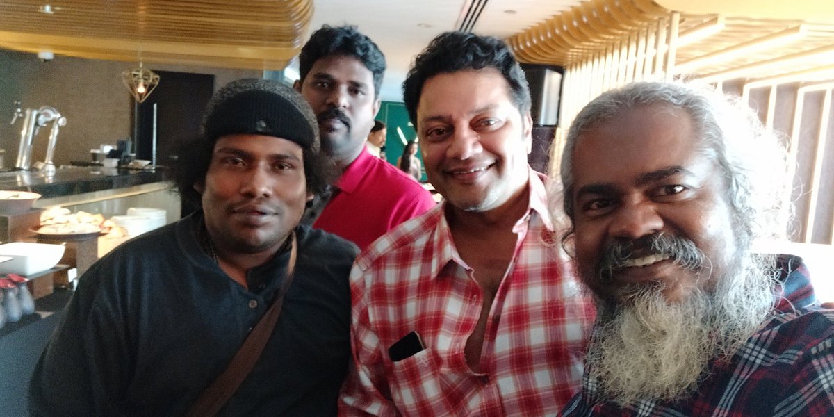 kayaldevaraj's tweet photo. July 27th

#HappyBirthdаySaikumar Sir
#HBDSaikumar #ActorSaikumar 
#SaikumarBirthday

#Qutar Memories 
#Throwback @iYogiBabu @yogibabu_offl @dir_mkumaran 
#Kollywood #Tollywood #Sandalwood https://t.co/eGBm66QgSh