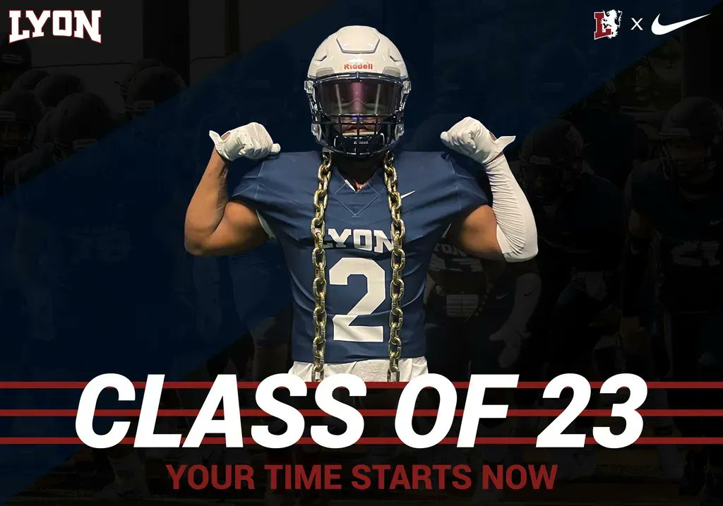 🚨ATTENTION C/o 2023🚨

It's your time! Fill out our recruiting form at linktr.ee/lyonscotsfb and follow our coaches to get your recruitment started!
<a href="/LyonHBC/">Chris Douglas 🏈</a>
<a href="/Coach_Z_Ruot/">Zachary Ruot</a>
<a href="/IanLeib/">Coach Ian Leib</a>
<a href="/coachdcarr1/">coachdcarr</a>
<a href="/CoachRFreeland/">Coach Free</a>
<a href="/coachkosik/">Justin Kosik</a>
<a href="/Coach_Hintz/">Coach Derrick Hintz M. Ed.</a>
<a href="/warren_rushton/">Rushton Warren</a>
<a href="/CoachDMJordan/">Coach Jordan, M.S. 🏈</a>

#LyonWay🛡