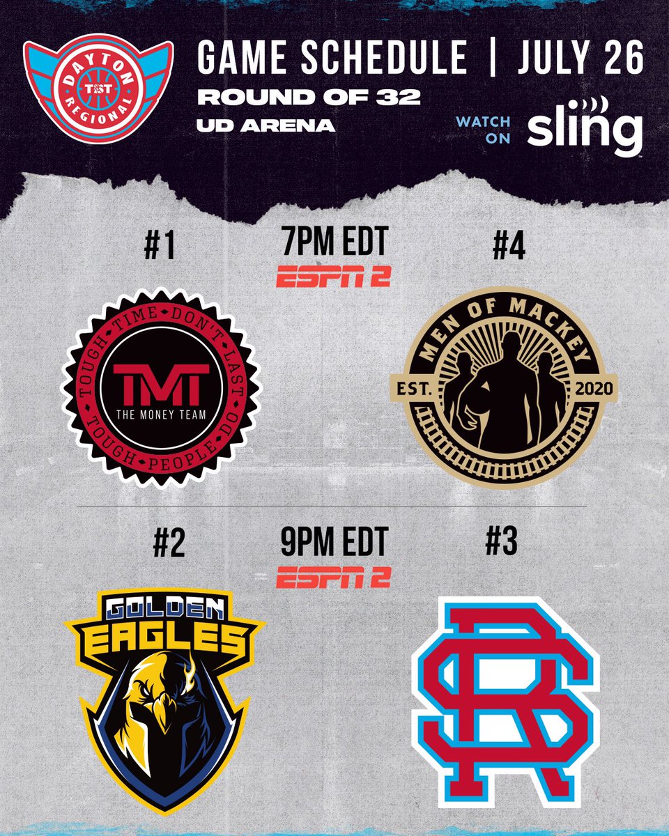 We have four HUGE games in WV &amp; Dayton tonight 🏀

Catch all the action on ESPN &amp; <a href="/Sling/">sling</a>!
