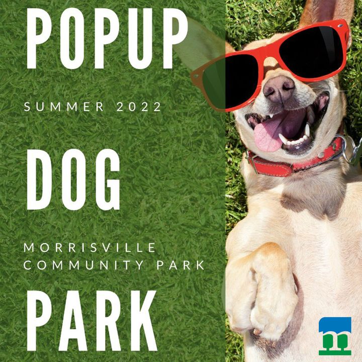 Morrisville Parks on Twitter "The next popup dog park is Friday