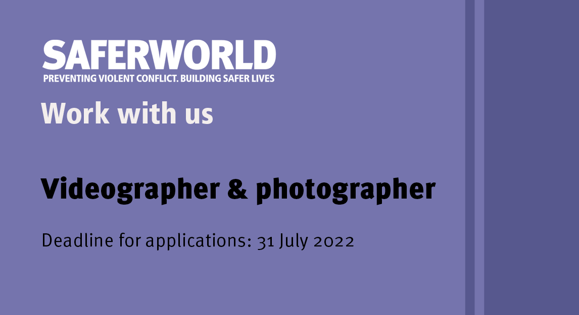 Saferworld's tweet photo. We're looking for a videographer/photographer to document peoples' experiences of the siege in Taiz #Yemen &amp; its humanitarian impacts.

Download the TOR &amp; apply before 31 July: https://t.co/98l9fglocw

(Applicants from Yemen and the region strongly preferred) https://t.co/X4tHtthUBl