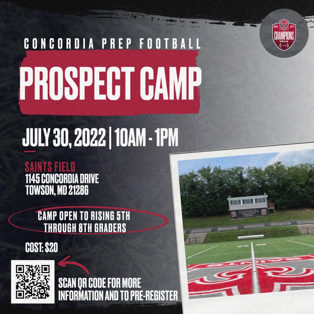 FBConcordiaPrep's tweet photo. Think you have what it takes to be the next #BeltwayBoy? Still plenty of time to register for camp ⤵️

https://t.co/cPdHNqirPC

#BeltwayBoyz⚜️ https://t.co/WXe6rDmqLz