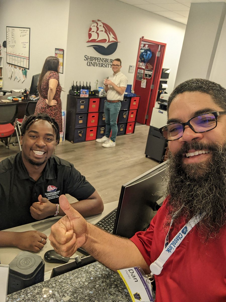 Thanks to Ship U and their awesome staff like Eric for hosting us this week, really nice campus! ship.edu <a href="/ShippensburgU/">Shippensburg University</a> #KTIsummit
