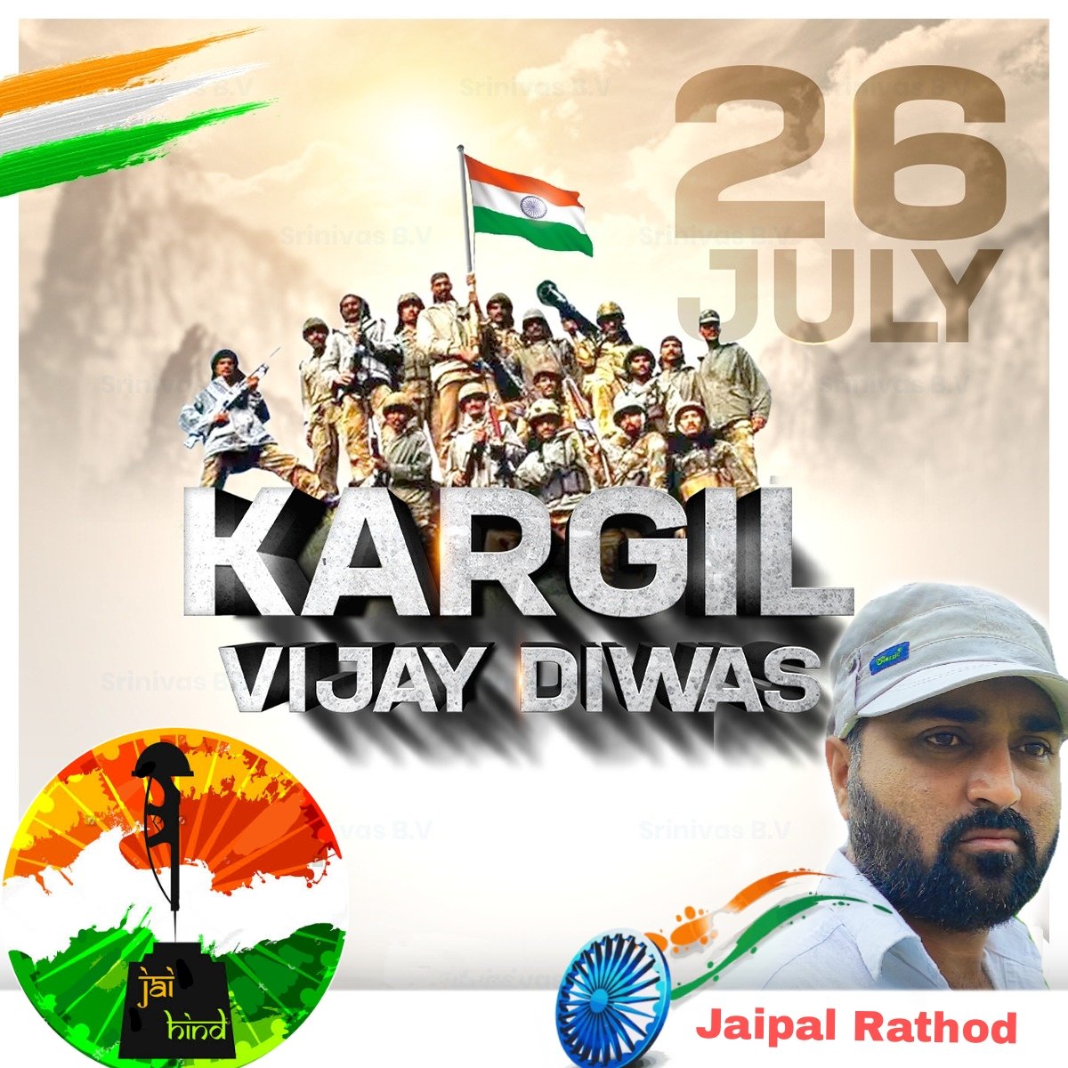 Tribute to our soldiers who sacrificed their lives for our Nation. 

#KargilVijayDiwas