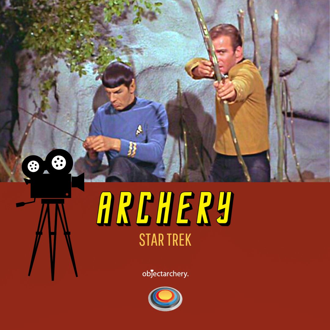 ObjectArchery's tweet image. Archery STARTREK
(Friday's Child, s.2.11)
#archery #startrek #objectarchery