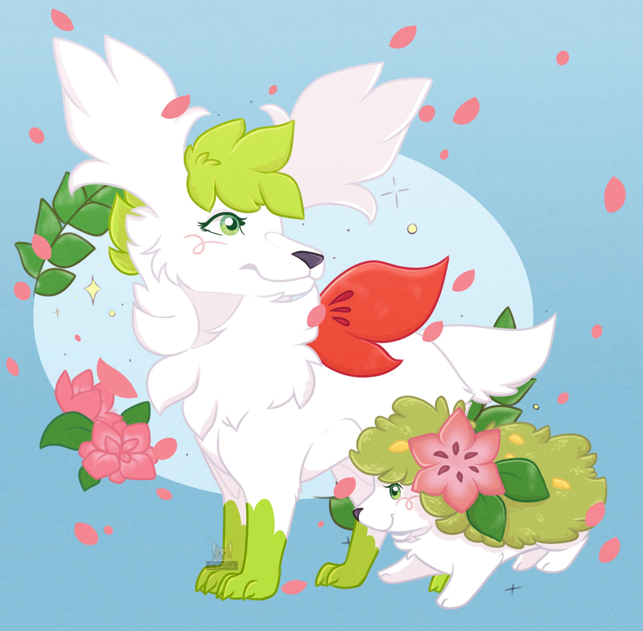 bweepy ✨ on X: ✨shiny shaymin ✨ #pokemon