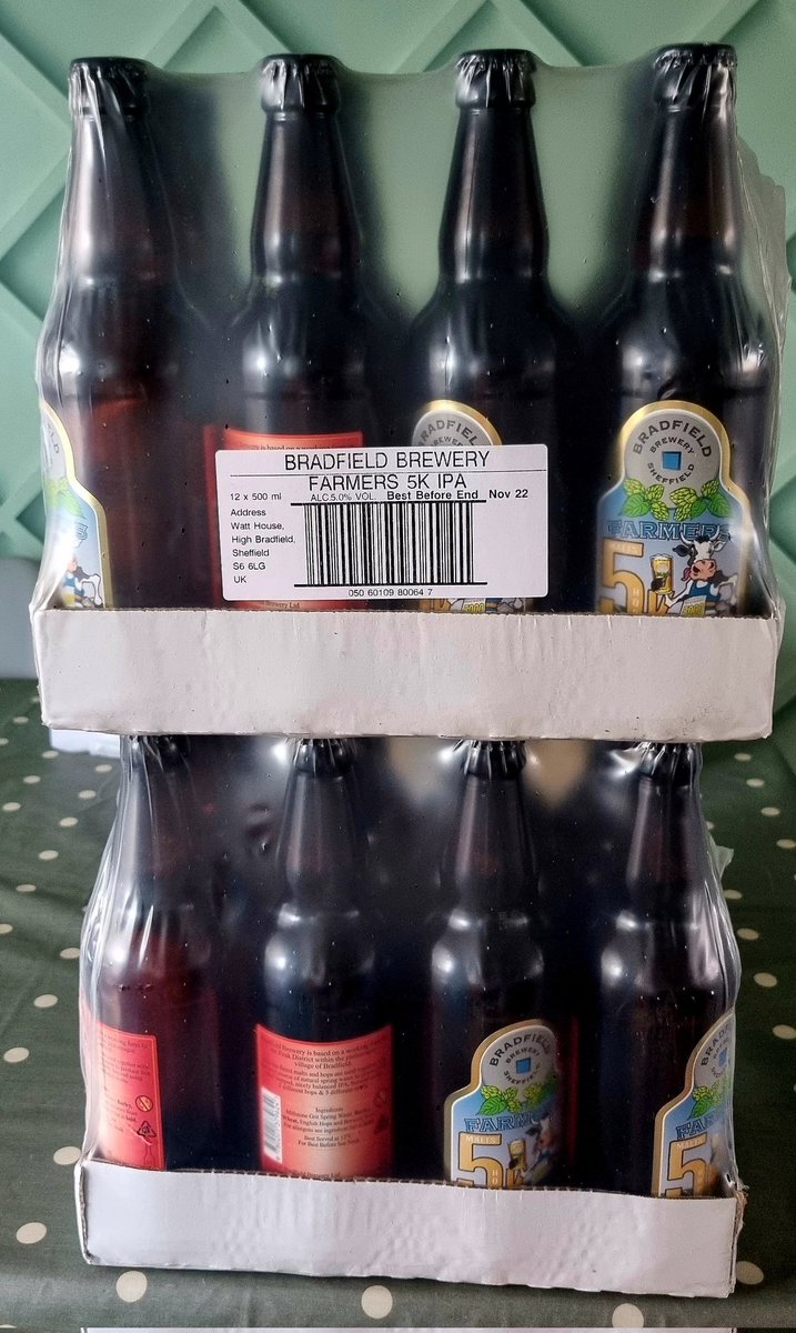 DewsburyFlatCap's tweet photo. Thank you to @BradfieldBrew for your kind donation of the 'Farmers 5k IPA' for our event next Wednesday #Yorkshire #YorkshireDay #FlatCap5 https://t.co/fVi8tJcyIm