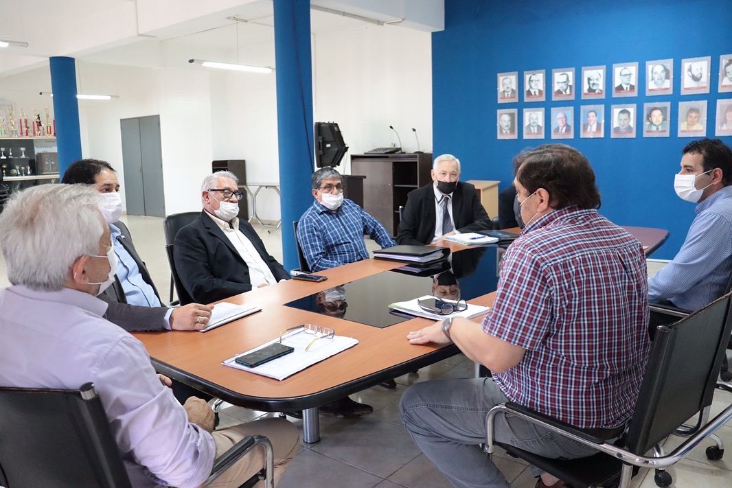 Junto al jefe de gabinete del ips <a href="/HugoIralaok/">Hugo Irala ⭐⭐⭐</a> recibimos a directivos de <a href="/osrum22/">POLMIS-SPP OSRUM</a> (asociacion de oficiales superiores retirados de polimi-<a href="/SPPMISIONES/">Servicio Penitenciario Misiones</a> conformando una mesa de trabajo para dar respuestas a afiliados. <a href="/MisionesIps/">Instituto de Previsión Social Misiones</a> <a href="/FRdelaConcordia/">Frente Renovador de la Concordia</a>