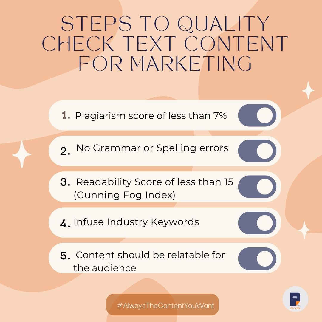 ThePendits's tweet photo. For a #quality check on your text #content Check out the post 👇.
#AlwaysTheContentYouWant #ContentCreator #contentmarketing https://t.co/j0H1d7oDGd