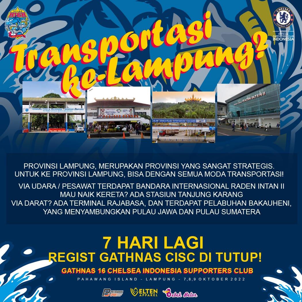 Tabikpun....
Hai Kiyay Atu, skelik ikam! H-7 penutupan regist Gathnas <a href="/chelseaindo/">@chelseaindo</a> !
Sudah regist ??

Gathering Nasional ke 16 CISC seluruh Indonesia 7-8-9 Oktober 2022
Pahawang Island - Lampung

-Open Registration : 01 Juli - 01 Agustus 2022
- Biaya Registrasi : IDR. 550.000,-