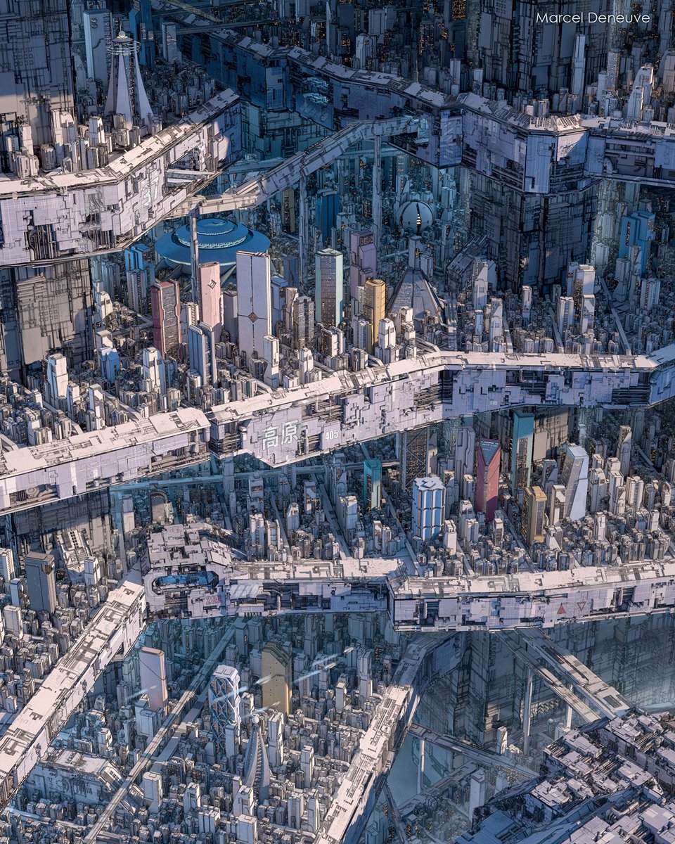MarcelDeneuve's tweet photo. Over-engineering dismantles the void, stratifying the plan to infinity.
#art #b3d #nfts https://t.co/ZavWc5N5GD