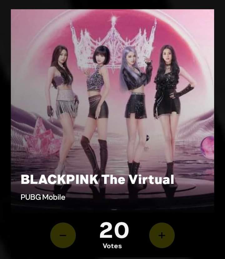 KangRoahh's tweet photo. BLACKPINK và LISA được đề cử tại giải thưởng VMAs 2022

BLACKPINK - BEST METAVERSE PERFOEMANCE
LISA - BEST KPOP

LINK VOTE: https://t.co/W6RKLoUJU4

https://t.co/zUwAar5uMV

#BLACKPINKxPUBGM #LISA #VMAs #JENNIE #JISOO #ROSÉ #BLACKPINK @BLACKPINK @PUBGMOBILE https://t.co/hNW45LmIPc