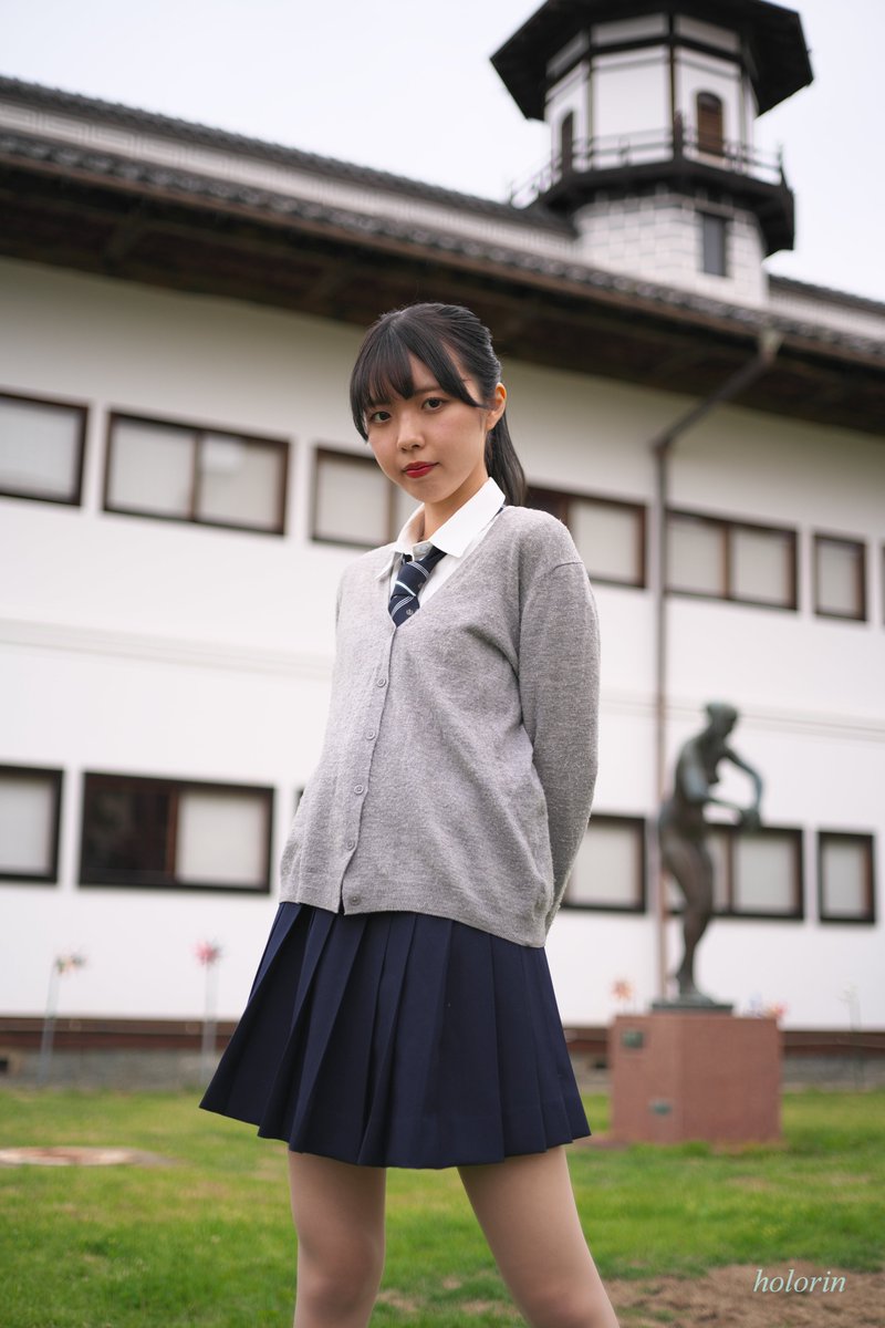 HolorinHikaru's tweet photo. 5/15 #夢宮まりあ @twinkle_kmmc07 さん、#キミマチ撮影会 から(9)
古い学校🏫😆
#α7IV #ILCE7M4 #Planar45 (Planar T* 45mmF2) #ヤシコン #Gマウント https://t.co/SMxgFHEOo4