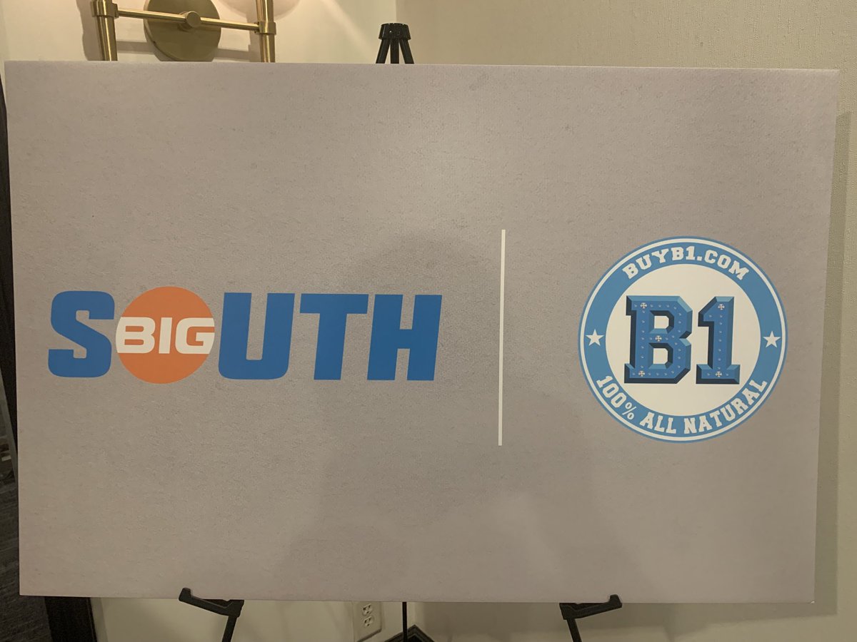 lincoln_jersey's tweet photo. Another big day partnering with the Big South ⁦@B1Patch⁩ https://t.co/TF4if8y2Iu
