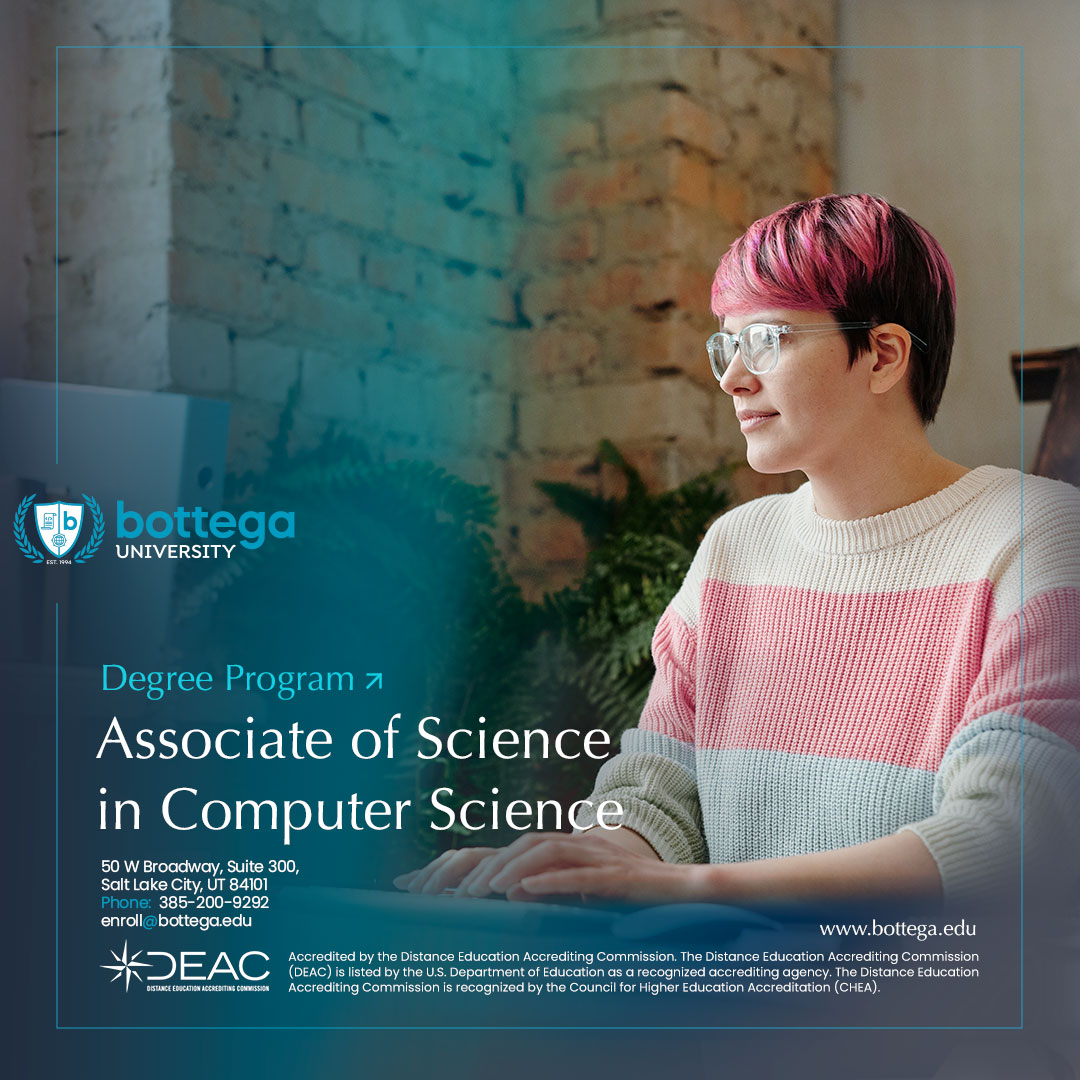 BottegaTech's tweet photo. Design,create,publish! 

Through Bottega University's Associate of Science degree in Computer Science you will learn to build well-designed, accessible, and secure web applications. 

Become your future, today!

Enroll now!

🌐 Visit us online at https://t.co/0SxfJiOmSn https://t.co/2ksG32khQu