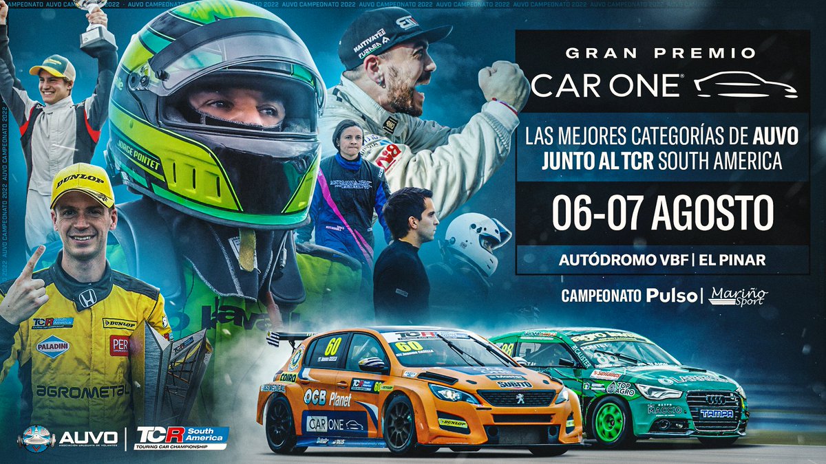 🗓️ 𝗘𝘀𝘁𝗲 𝟲 𝘆 𝟳 𝗱𝗲 𝗔𝗴𝗼𝘀𝘁𝗼, 𝗔𝗨𝗩𝗢 𝗷𝘂𝗻𝘁𝗼 𝗮𝗹 𝗧𝗖𝗥 𝗦𝗼𝘂𝘁𝗵 𝗔𝗺𝗲𝗿𝗶𝗰𝗮 𝘃𝘂𝗲𝗹𝘃𝗲𝗻 𝗮 𝗽𝗶𝘀𝗮 𝗳𝘂𝗲𝗿𝘁𝗲 𝗲𝗻 𝗲𝗹 𝗔𝘂𝘁𝗼́𝗱𝗿𝗼𝗺𝗼 𝗩𝗕𝗙 𝗱𝗲 𝗘𝗹 𝗣𝗶𝗻𝗮𝗿 𝘆 𝘃𝗼𝘀 𝘁𝗲𝗻𝗲́𝘀 𝗾𝘂𝗲 𝘀𝗲𝗿 𝗽𝗮𝗿𝘁𝗲 𝗱𝗲 𝗲𝘀𝘁𝗲 𝗲𝘃𝗲𝗻𝘁𝗼💥