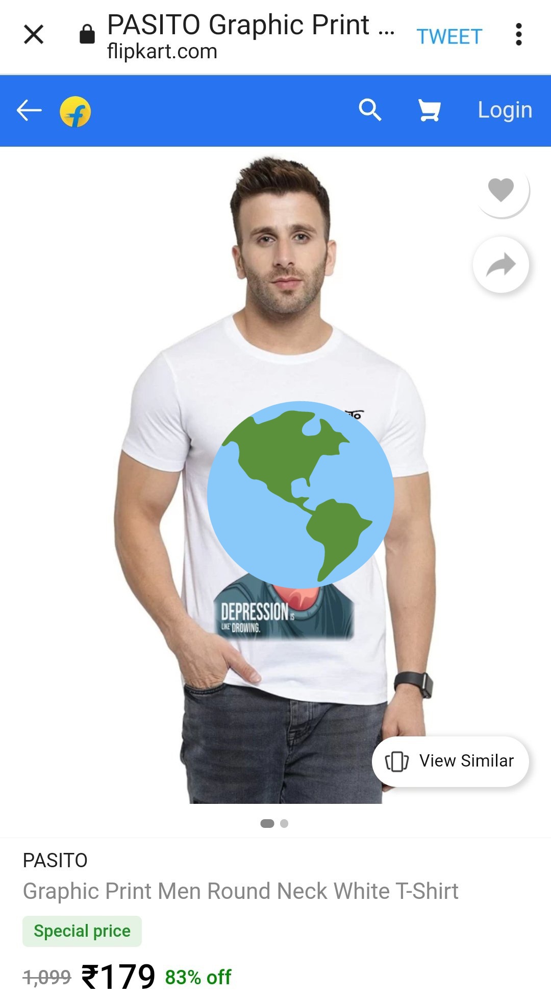 Rajputana t hotsell shirt flipkart