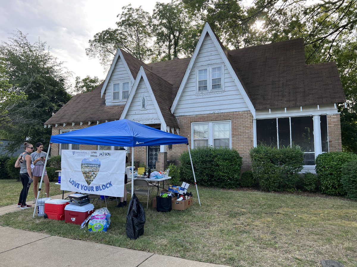 Today, we’re out at #SarahsHouse, one of our mini-grant awardees, to complete a project. Big thank you to the group of volunteers from Town and Country Realtors for assisting today! We’ll have more photos later.