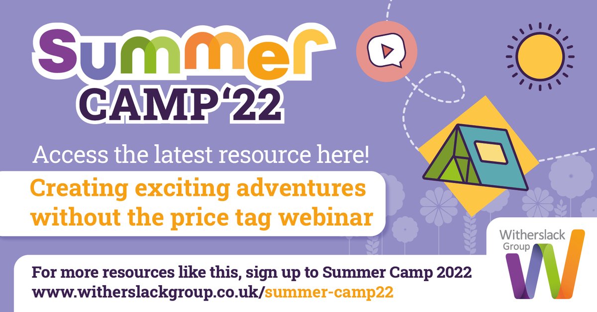 WitherslackGrp's tweet photo. How do you create exciting adventures without the price tag? Look no further as Emma Weaver, Director of the Early Years’ Service for the @ADHDFoundation,  has the answer in a webinar you can watch here  https://t.co/MO1aaKGc4f 

#SummerCamp2022 #SummerHolidays #Summer2022 https://t.co/LBnVxDWnPQ