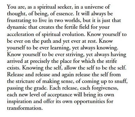 ll_research's tweet photo. "Release &amp; release &amp; again release the self from the stricture of making sense, of coming up to snuff, passing the grade. Each release, forgiveness, new level of acceptance will bring its own inspiration &amp; offer its own opportunities for transformation."

https://t.co/d2rcWcrTvW https://t.co/b2V7nW4fUJ