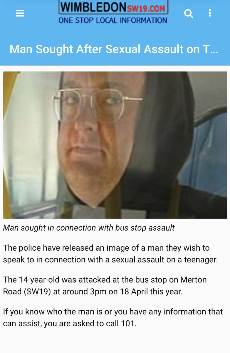 Police want to spk to this creature!!! Sw19