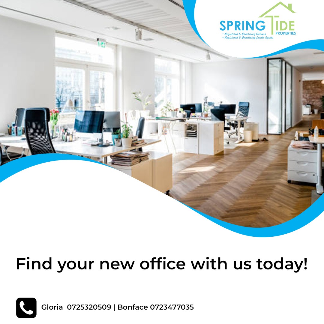 SpringtideProp's tweet image. Talk to us now; 
Gloria  0725320509 | Boniface 0723477035
 
#springtideproperties #springtide #investwithspringtide #realestate #realtor #realestateagent #luxuryrealestate #landforsale #residentialand #residential #building