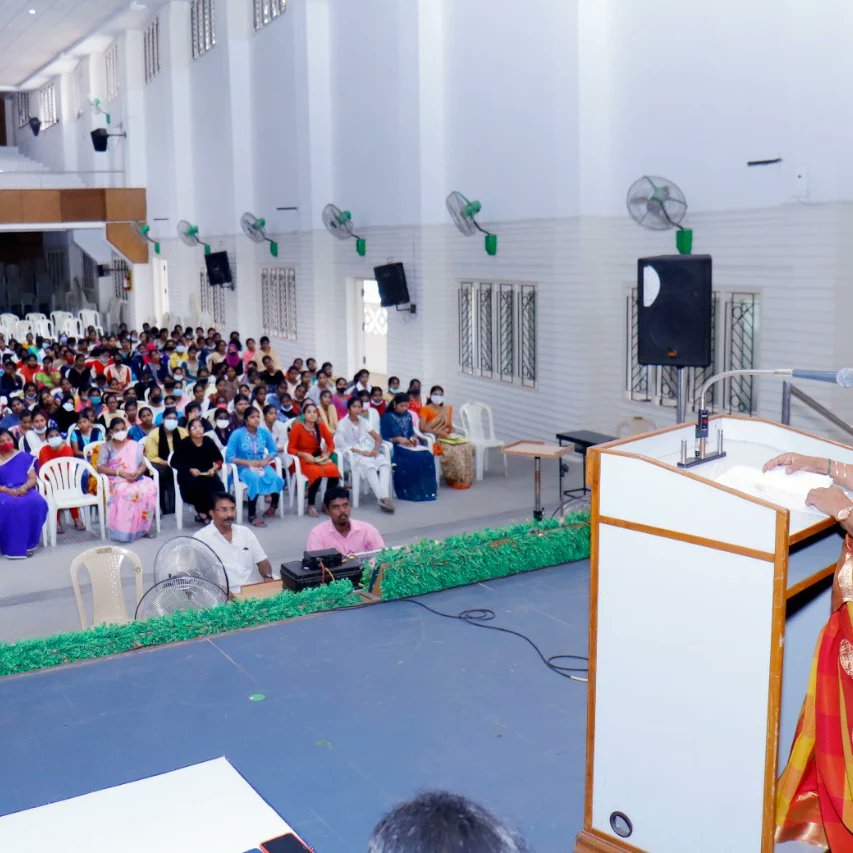 CauveryFor's tweet photo. #azadikaamritmahotsav
#75independence
The NSS of Cauvery College for Women (Autonomous) organised NSS  orientation Programme and inaugurated 75 Programmes to commemorate the 75 years of Independence "Azadi ka Amrit Mahotsav". https://t.co/DUbFFydW8k
