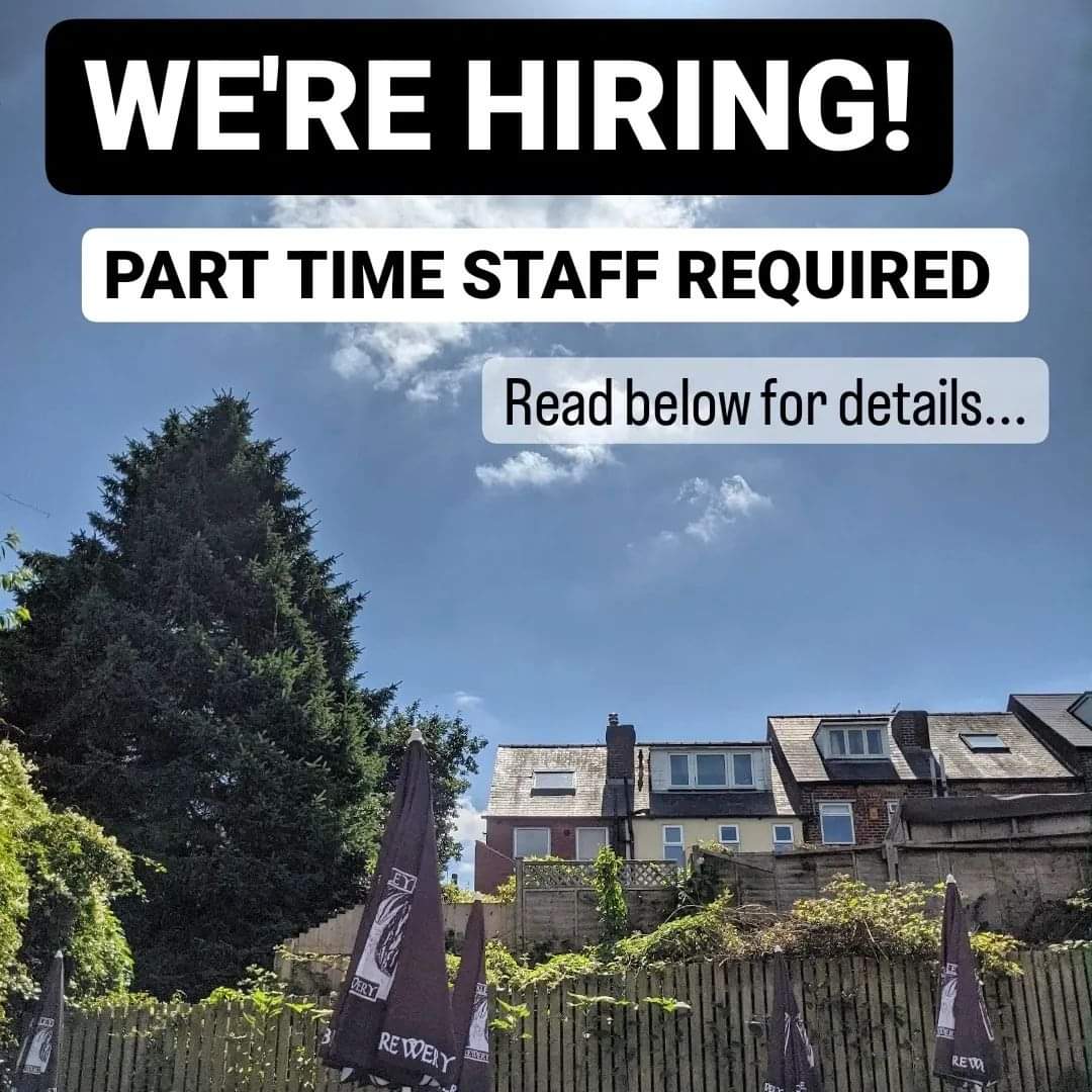 theraveninnshef's tweet photo. Would you, or someone you know, like to work at The Raven? Be part of possibly the best bar team in Sheff? 👀

Well we're looking for folk who are...
flexible for weekends
have experience (but not essential)
interested in craft beer

Please send your CVs to theraveninn1@gmail.com https://t.co/VkpkAHLHGO