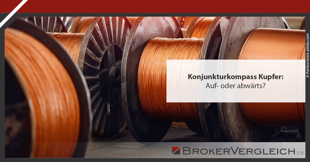 brkrvgl's tweet photo. Konjunkturkompass #Kupfer: Auf- oder abwärts? Kürzlich lag der Kurs des #Metalls kurzfristig unter 7.000 #US-Dollar, aktuell steuert er auf 7.600 zu - was mehr einer Wette auf die Zukunft als den Wirtschaftsdaten geschuldet sein dürfte. https://t.co/oqc7wlUK42 #News #Finanzen https://t.co/7X8nkb2zth