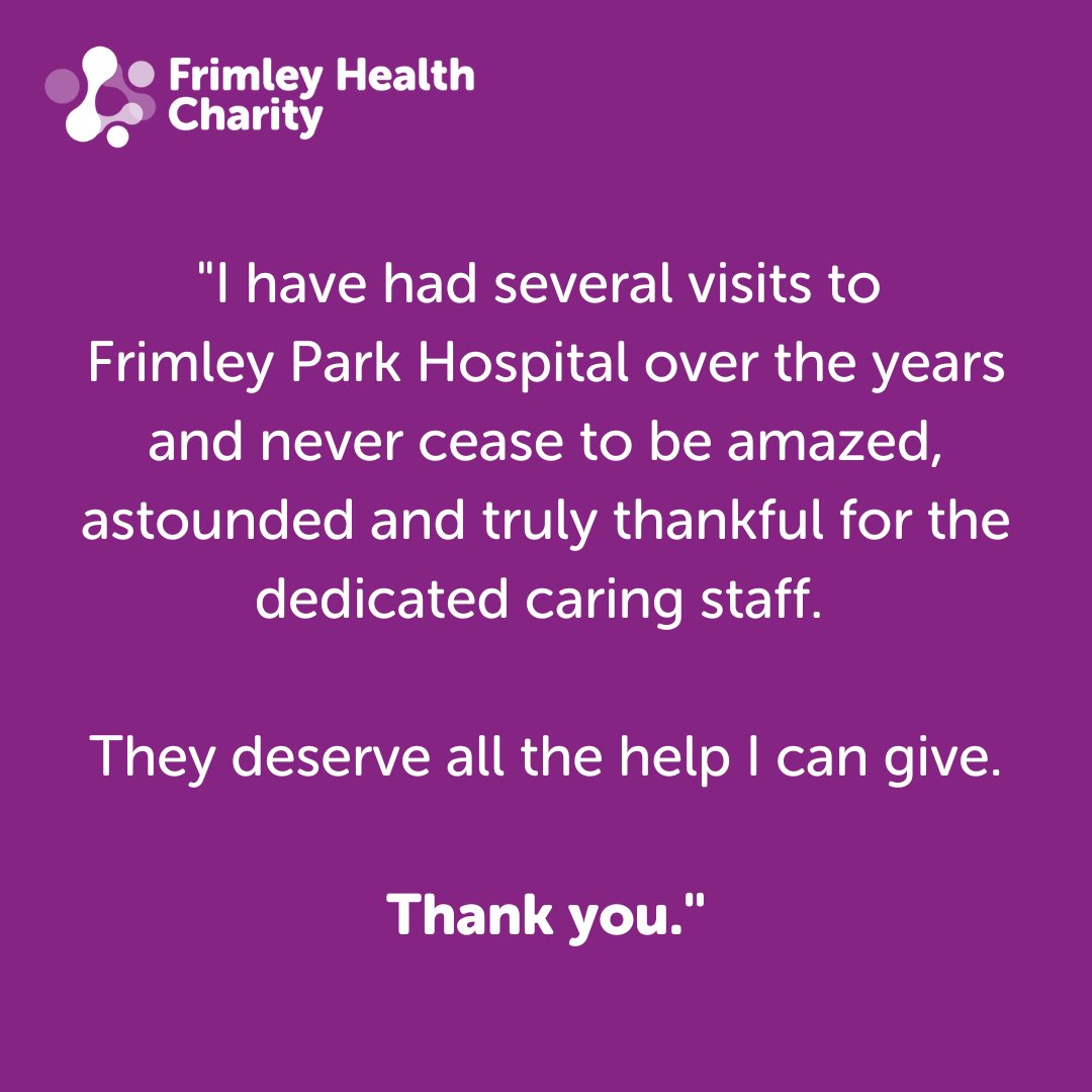 Frimley Health Charity 💙 tweet media