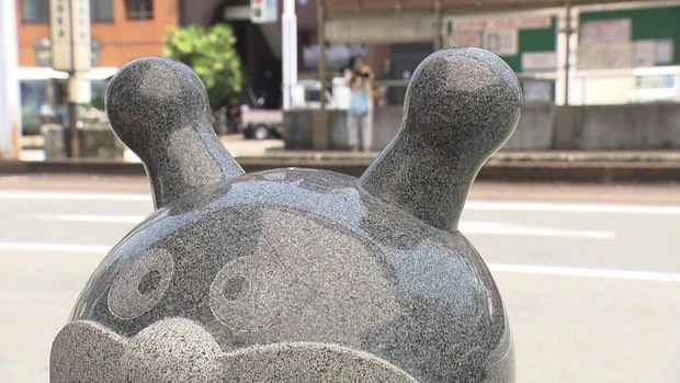キックで折られてから約１か月…ばいきんまんの「ツノ」修復！！！