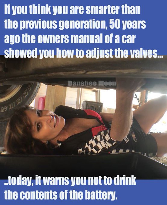 #wisdom #dumbingdown #greatestgeneration #idiocracy https://t.co/wI2BzzhMqs<a href="/tag/wisdom"class="tags">#wisdom</a><a href="/tag/dumbingdown"class="tags">#dumbingdown</a><a href="/tag/greatestgeneration"class="tags">#greatestgeneration</a><a href="/tag/idiocracy"class="tags">#idiocracy</a>