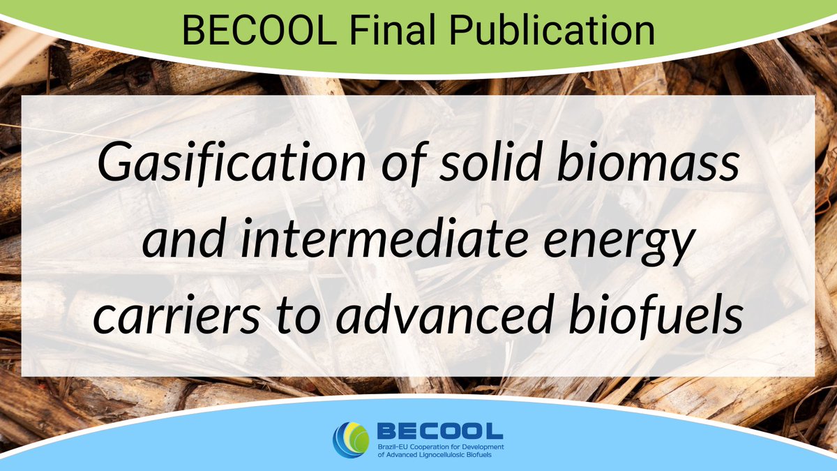 An important #research component of BECOOL focused on the optimization and integration of thermochemical conversion processes for advanced #biofuels!

Learn more on BECOOL's final publication: bit.ly/3OjS8FE

See the other results of the project: bit.ly/3PnN5pi